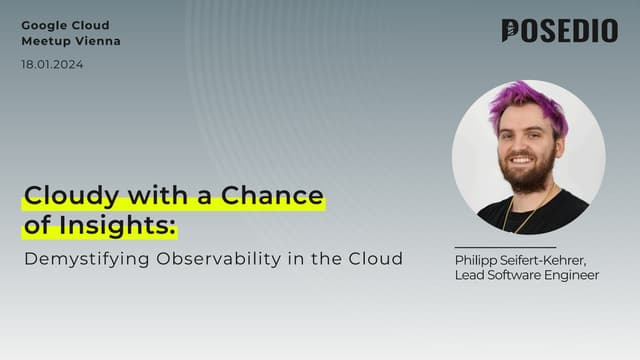 Cloudy with a Chance of Insights: Demystifying Observability in the Cloud
