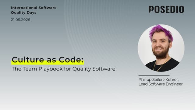 Culture as Code: The Team Playbook for Quality Software