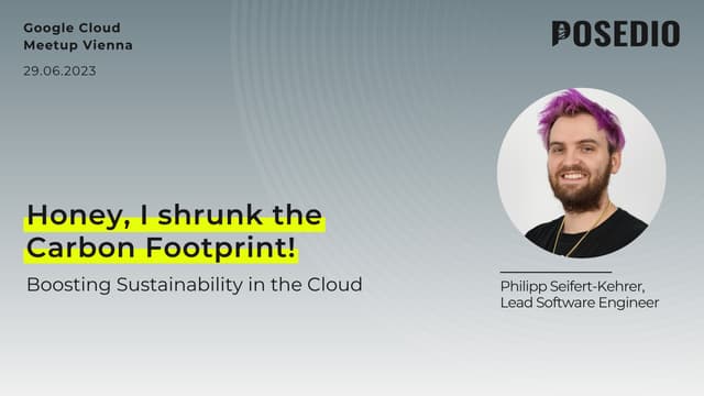 Honey, I shrunk the Carbon Footprint! Boosting Sustainability in the Cloud