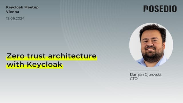 Understanding Zero Trust Architecture with Keycloak